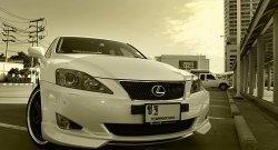 9 299 р. Накладка на передний бампер WALD SPORTS LINE Lexus IS250 XE20 седан дорестайлинг (2005-2013) (Неокрашенная)  с доставкой в г. Новочеркасск. Увеличить фотографию 2