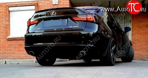 4 849 р. Лип спойлер JT Lexus IS250 XE20 седан дорестайлинг (2005-2013) (Неокрашенный)  с доставкой в г. Новочеркасск