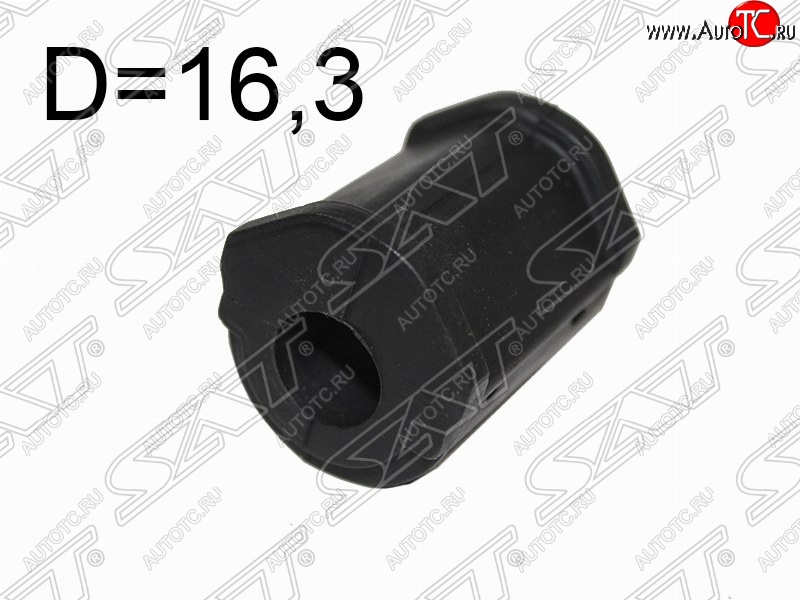 96 р. Резиновая втулка заднего стабилизатора (D=16.3) SAT  Lexus IS250  XE20 (2005-2013), Lexus IS350  XE20 (2005-2013), Toyota Crown  S180 (2005-2008), Toyota Mark X  X120 (2004-2009)  с доставкой в г. Новочеркасск