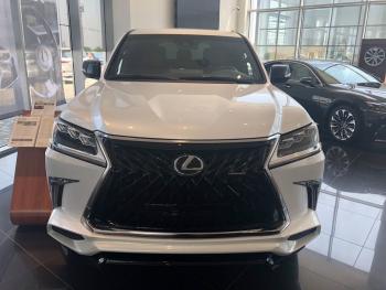 45 999 р. Юбка переднего бампера HEMMES Lexus LX570 J200 2-ой рестайлинг (2015-2022) (Неокрашенная)  с доставкой в г. Новочеркасск. Увеличить фотографию 1