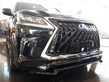 45 999 р. Юбка переднего бампера HEMMES Lexus LX570 J200 2-ой рестайлинг (2015-2022) (Неокрашенная)  с доставкой в г. Новочеркасск. Увеличить фотографию 13