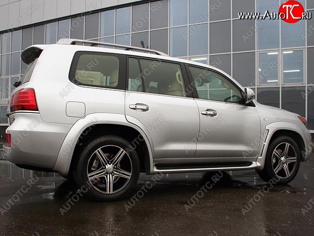 17 499 р. Накладки на колёсные арки GOLDMAN DAMD  Lexus LX570  J200 (2007-2012) дорестайлинг (Неокрашенные)  с доставкой в г. Новочеркасск