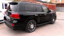 15 349 р. Накладки на колёсные арки JAOS Lexus LX570 J200 дорестайлинг (2007-2012) (Неокрашенные)  с доставкой в г. Новочеркасск. Увеличить фотографию 2