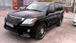 15 349 р. Накладки на колёсные арки JAOS Lexus LX570 J200 дорестайлинг (2007-2012) (Неокрашенные)  с доставкой в г. Новочеркасск. Увеличить фотографию 4