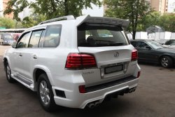 15 349 р. Накладки на колёсные арки WALD BLACK BISON Lexus LX570 J200 дорестайлинг (2007-2012) (Неокрашенные)  с доставкой в г. Новочеркасск. Увеличить фотографию 4