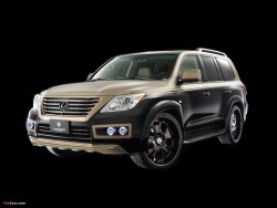 11 949 р. Накладка на передний бампер Goldman Lexus LX570 J200 дорестайлинг (2007-2012) (Неокрашенная)  с доставкой в г. Новочеркасск. Увеличить фотографию 3