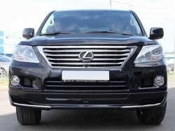 15 349 р. Накладка на передний бампер LX MODE Lexus LX570 J200 дорестайлинг (2007-2012) (Неокрашенная)  с доставкой в г. Новочеркасск. Увеличить фотографию 3