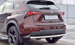 16 999 р. Защита заднего бампера (Ø63 мм, нержавейка) Russtal Lexus NX200 Z10 дорестайлинг (2014-2017)  с доставкой в г. Новочеркасск. Увеличить фотографию 4