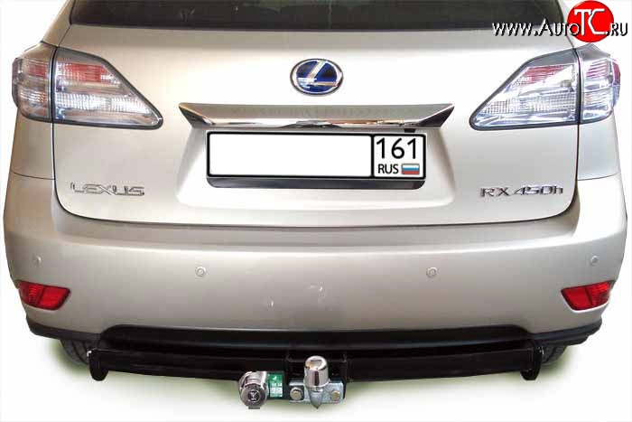 8 349 р. Фаркоп Лидер Плюс (до 1200 кг) Lexus RX270 AL10 дорестайлинг (2010-2012) (Без электропакета)  с доставкой в г. Новочеркасск