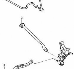 369 р. Полиуретановая втулка стабилизатора задней подвески Точка Опоры  Lexus RX300 (XU10), RX330 (XU30), RX350 (XU30), Toyota Camry (V40,  XV20), Carina (T190), Corona (T190), Harrier (XU10), Highlander (XU40), Kluger (XU20), Vista (седан)  с доставкой в г. Новочеркасск. Увеличить фотографию 2
