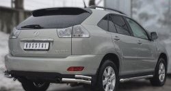 19 949 р. Защита порогов из круглой трубы диаметром 63 мм Russtal Lexus RX330 XU30 (2003-2006)  с доставкой в г. Новочеркасск. Увеличить фотографию 2