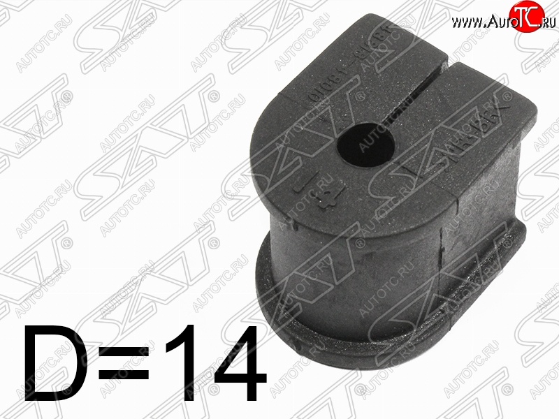 182 р. Резиновая втулка заднего стабилизатора (D=14) SAT Lexus RX330 XU30 (2003-2006)  с доставкой в г. Новочеркасск