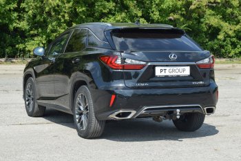 16 599 р. Фаркоп Petroil Tuning (съемный квадрат, кроме версии Long) Lexus RX 270 AL20 дорестайлинг (2015-2019)  с доставкой в г. Новочеркасск. Увеличить фотографию 3