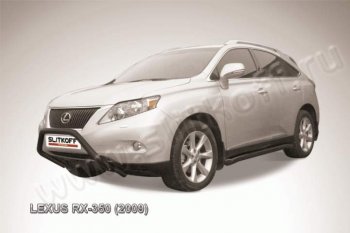 Кенгурятник d57 низкий мини Lexus (Лексус) RX350 (Р)  AL10 (2008-2012) AL10 дорестайлинг