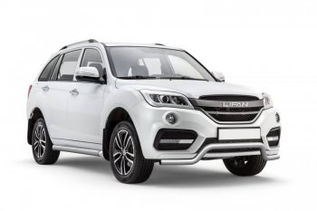 Защита переднего бампера Petroil Tuning (d63, волна) Lifan X60 2-ой рестайлинг (2016-2025) ()