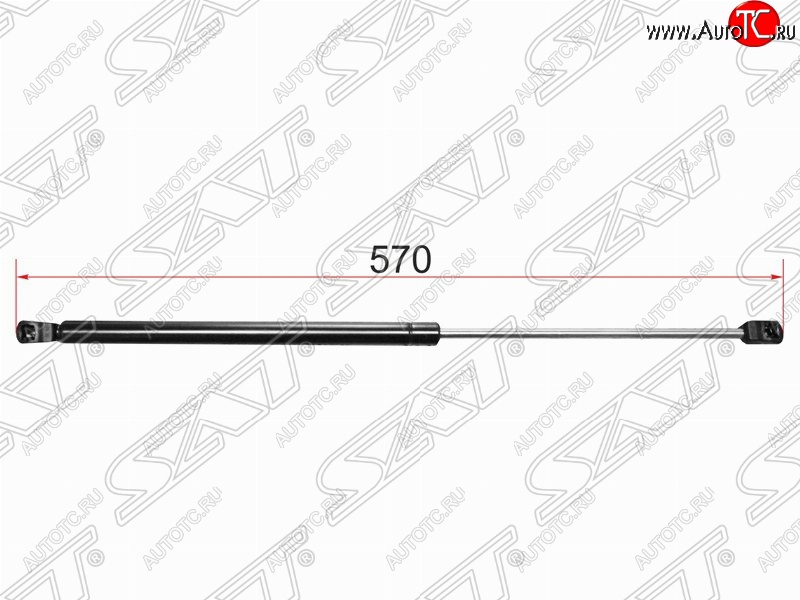 589 р. Газовый упор крышки багажника SAT  Mazda 3/Axela  BK (2003-2009) дорестайлинг, хэтчбэк, рестайлинг, хэтчбэк  с доставкой в г. Новочеркасск