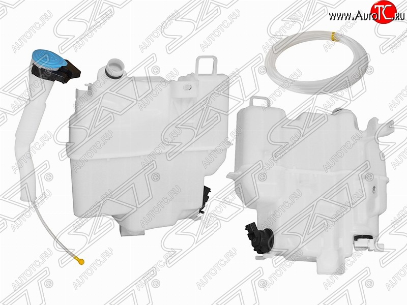 4 749 р. Бачок омывателей SAT (с горловиной, 1 мотором и датчик уровня, большой, пр-во Тайвань)  Mazda 3/Axela  BM - 6  GJ  с доставкой в г. Новочеркасск