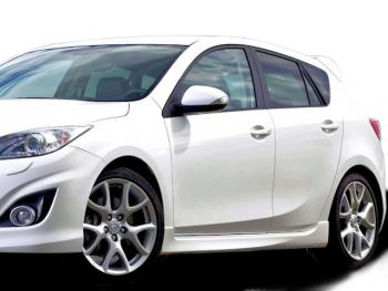 Накладки порогов MPS СТИЛЬ Mazda 3/Axela BL дорестайлинг, хэтчбэк 5 дв. (2009-2011)