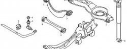 419 р. Полиуретановая втулка стабилизатора задней подвески Точка Опоры Mazda 5 (2005-2010)  с доставкой в г. Новочеркасск. Увеличить фотографию 2