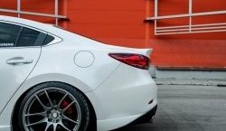 29 899 р. Крышка багажника Tuning-Sport v1 Mazda 6 GJ 1-ый рестайлинг седан (2015-2018) (Неокрашенная)  с доставкой в г. Новочеркасск. Увеличить фотографию 3