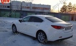 4 999 р. Козырёк на заднее стекло Boomer Design Mazda 6 GJ дорестайлинг седан (2012-2015) (Неокрашенный)  с доставкой в г. Новочеркасск. Увеличить фотографию 5