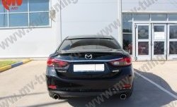 4 299 р. Козырёк на заднее стекло Sport Mazda 6 GJ дорестайлинг седан (2012-2015) (Неокрашенный)  с доставкой в г. Новочеркасск. Увеличить фотографию 8