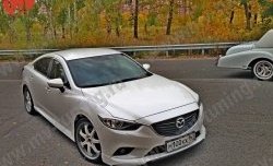 11 399 р. Пороги накладки SkyActivSport  Mazda 6  GJ (2012-2018) дорестайлинг седан, 1-ый рестайлинг седан (Неокрашенные)  с доставкой в г. Новочеркасск. Увеличить фотографию 2