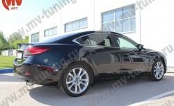 5 199 р. Лип спойлер Boomer Design Mazda 6 GJ 1-ый рестайлинг седан (2015-2018) (Неокрашенный)  с доставкой в г. Новочеркасск. Увеличить фотографию 2