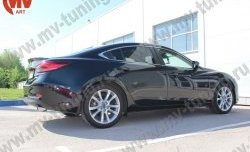 5 199 р. Лип спойлер Boomer Design  Mazda 6  GJ (2012-2018) дорестайлинг седан, 1-ый рестайлинг седан (Неокрашенный)  с доставкой в г. Новочеркасск. Увеличить фотографию 7