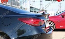 5 199 р. Лип спойлер Boomer Design  Mazda 6  GJ (2012-2018) дорестайлинг седан, 1-ый рестайлинг седан (Неокрашенный)  с доставкой в г. Новочеркасск. Увеличить фотографию 1