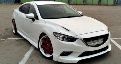 47 899 р. Капот пластиковый (с прорезаными жабрами) SkyActivSport MV-Tuning Mazda 6 GJ 1 рестайлинг универсал (2015-2018) (Неокрашенный)  с доставкой в г. Новочеркасск. Увеличить фотографию 5