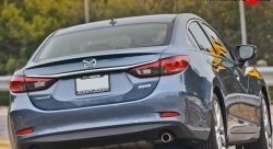 2 699 р. Лип спойлер M-VRS Mazda 6 GJ 1-ый рестайлинг седан (2015-2018) (Неокрашенный)  с доставкой в г. Новочеркасск. Увеличить фотографию 3