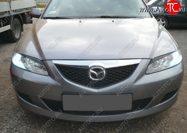 5 399 р. Решётка радиатора CT Mazda 6 GH дорестайлинг седан (2007-2010) (Неокрашенная)  с доставкой в г. Новочеркасск