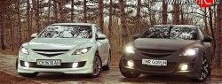 4 999 р. Решётка радиатора Sport Mazda 6 GH дорестайлинг седан (2007-2010) (Неокрашенная)  с доставкой в г. Новочеркасск. Увеличить фотографию 2