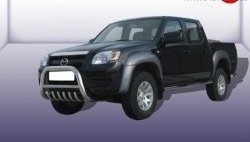 Усиленная защита переднего бампера с защитой картера Slitkoff Mazda BT-50 (2006-2011)