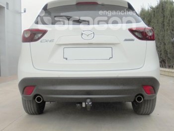 22 699 р. Фаркоп Aragon. (шар A) Mazda CX-3 DK дорестайлинг (2014-2018)  с доставкой в г. Новочеркасск. Увеличить фотографию 5