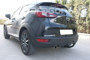 22 699 р. Фаркоп Aragon.(шар V) Mazda CX-3 DK дорестайлинг (2014-2018)  с доставкой в г. Новочеркасск. Увеличить фотографию 3