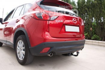 22 699 р. Фаркоп Aragon. (шар A) Mazda CX-5 KF (2016-2025)  с доставкой в г. Новочеркасск. Увеличить фотографию 4