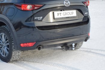 15 649 р. Фаркоп Petroil Tuning (съемный квадрат) Mazda CX-5 KF (2016-2024)  с доставкой в г. Новочеркасск. Увеличить фотографию 3