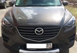 2 349 р. Накладка на передний бампер СТ v4 v4 Mazda CX-5 KE дорестайлинг (2011-2014) (Неокрашенная)  с доставкой в г. Новочеркасск. Увеличить фотографию 2