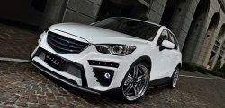 31 249 р. Передний бампер ADMIRATION BELTA Mazda CX-5 KE рестайлинг (2015-2017) (Неокрашенный)  с доставкой в г. Новочеркасск. Увеличить фотографию 2