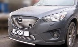 9 399 р. Декоративная вставка решетки радиатора Berkut Mazda CX-5 KE дорестайлинг (2011-2014)  с доставкой в г. Новочеркасск. Увеличить фотографию 1