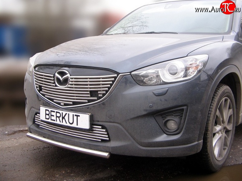 9 399 р. Декоративная вставка решетки радиатора Berkut Mazda CX-5 KE дорестайлинг (2011-2014)  с доставкой в г. Новочеркасск