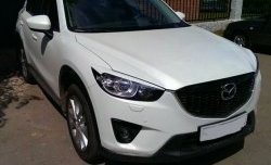 1 399 р. Реснички на фары CT v2 Mazda CX-5 KE дорестайлинг (2011-2014) (Неокрашенные)  с доставкой в г. Новочеркасск. Увеличить фотографию 3