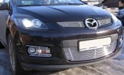 6 199 р. Декоративная вставка воздухозаборника Berkut  Mazda CX-7  ER (2010-2012) рестайлинг  с доставкой в г. Новочеркасск. Увеличить фотографию 1