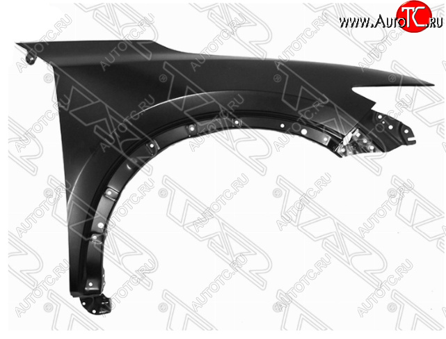 7 299 р. Правое переднее крыло SAT (пр-во Китай) Mazda CX-5 KF (2016-2024) (Неокрашенное)  с доставкой в г. Новочеркасск