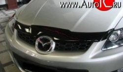 2 879 р. Дефлектор капота NovLine Mazda CX-7 ER дорестайлинг (2006-2010)  с доставкой в г. Новочеркасск. Увеличить фотографию 1