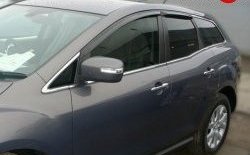 2 999 р. Дефлекторы окон (ветровики) Novline 4 шт  Mazda CX-7  ER (2006-2010) дорестайлинг  с доставкой в г. Новочеркасск. Увеличить фотографию 1