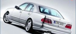 8 149 р. Пороги накладки AMG E55 Mercedes-Benz E-Class W210 дорестайлинг седан (1996-1999) (Неокрашенные)  с доставкой в г. Новочеркасск. Увеличить фотографию 2