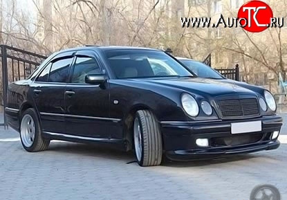 4 499 р. Пороги накладки Wald Mercedes-Benz E-Class W210 дорестайлинг седан (1996-1999)  с доставкой в г. Новочеркасск